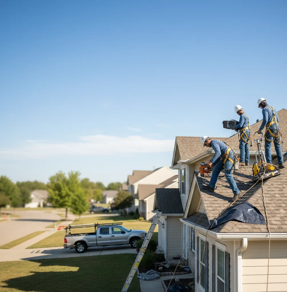 Roof Repair in St. Anthony